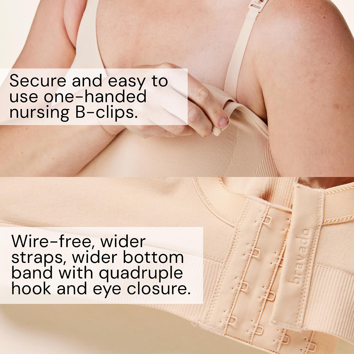 Bravado Designs Seamless Wireless Full Coverage Nursing Bra — image 4