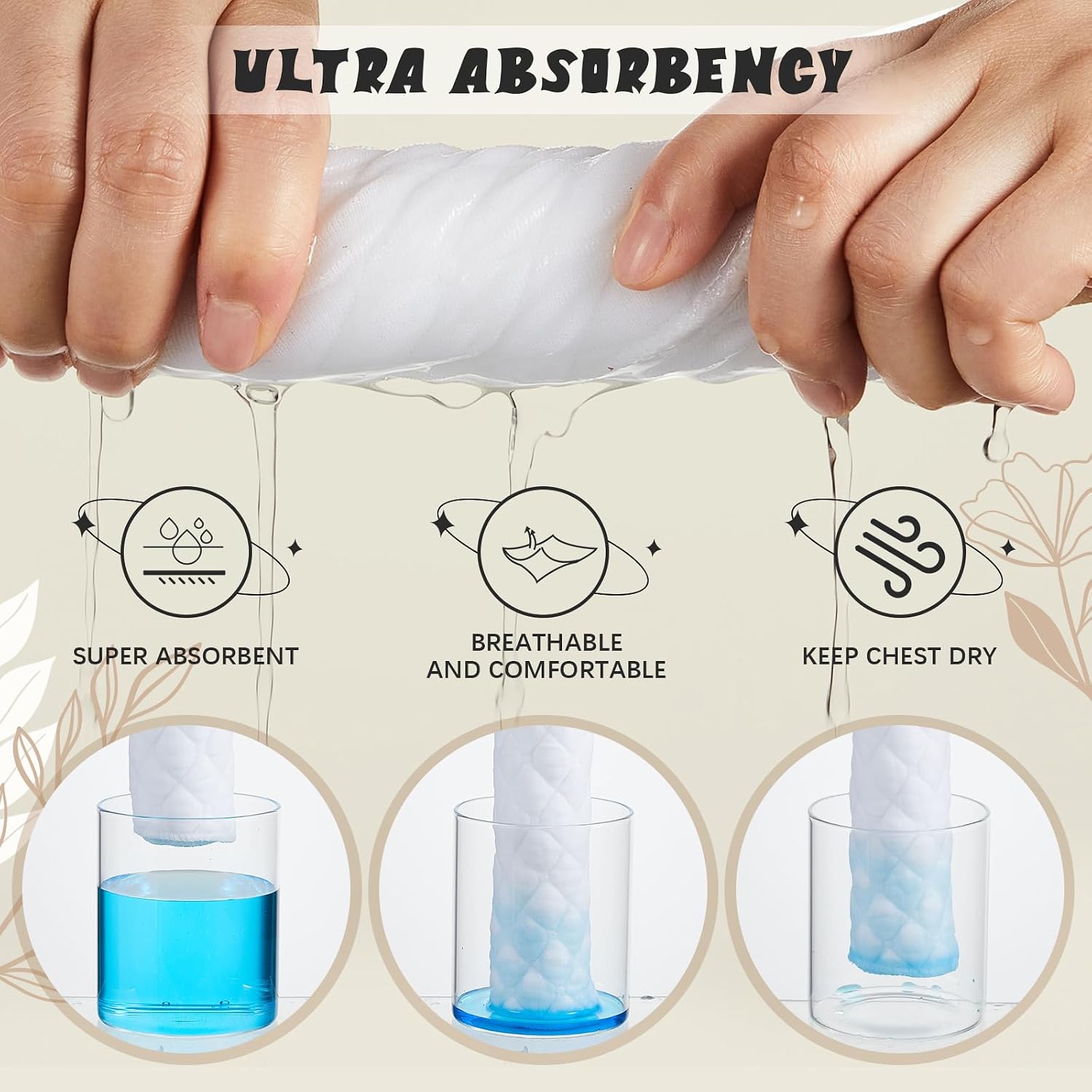 Reusable Cotton Bra Liners for Sweat — image 4