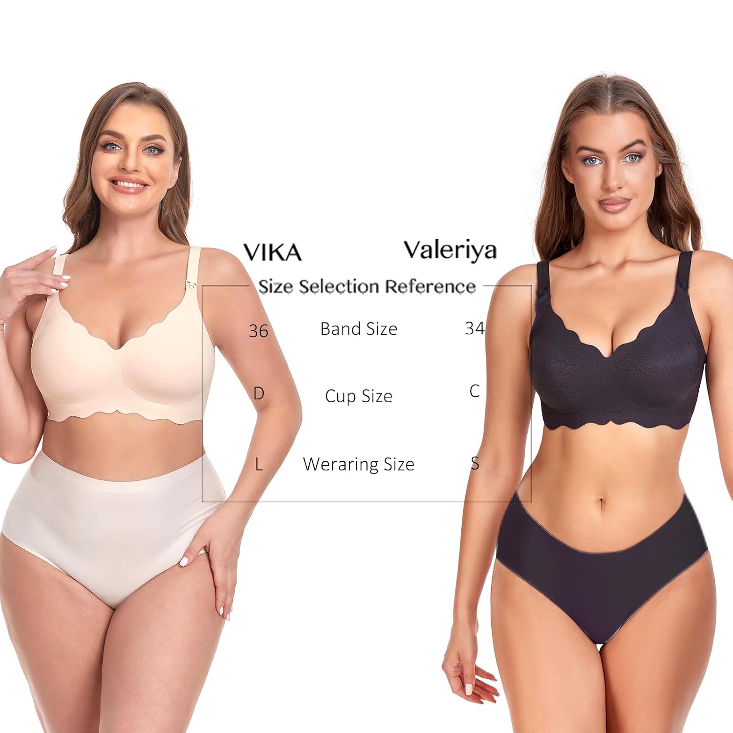 Gailife Floral Seamless Nursing Bra for Maternity — image 6