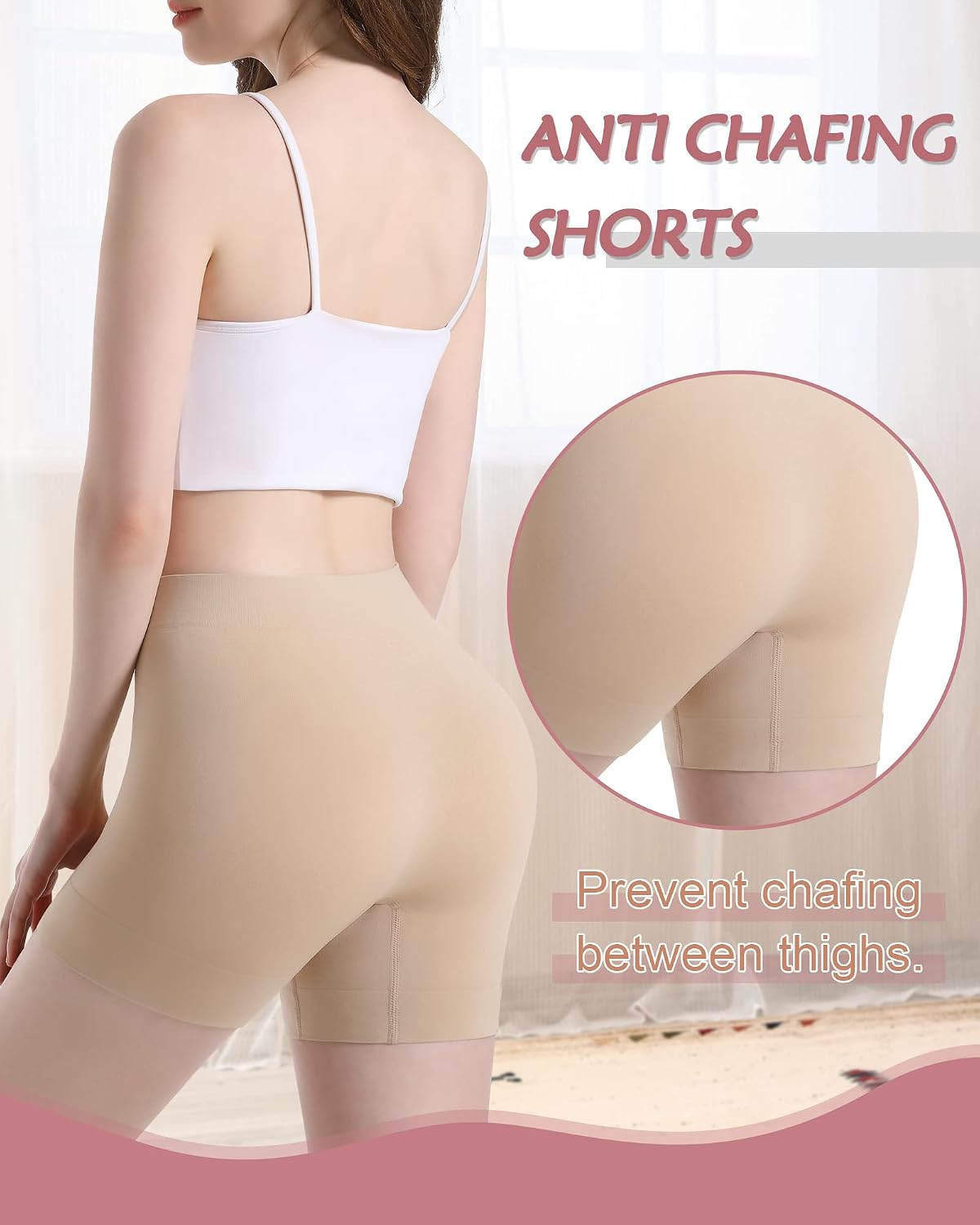 Reamphy Smooth Anti-Chafing Boyshorts for Women — image 2