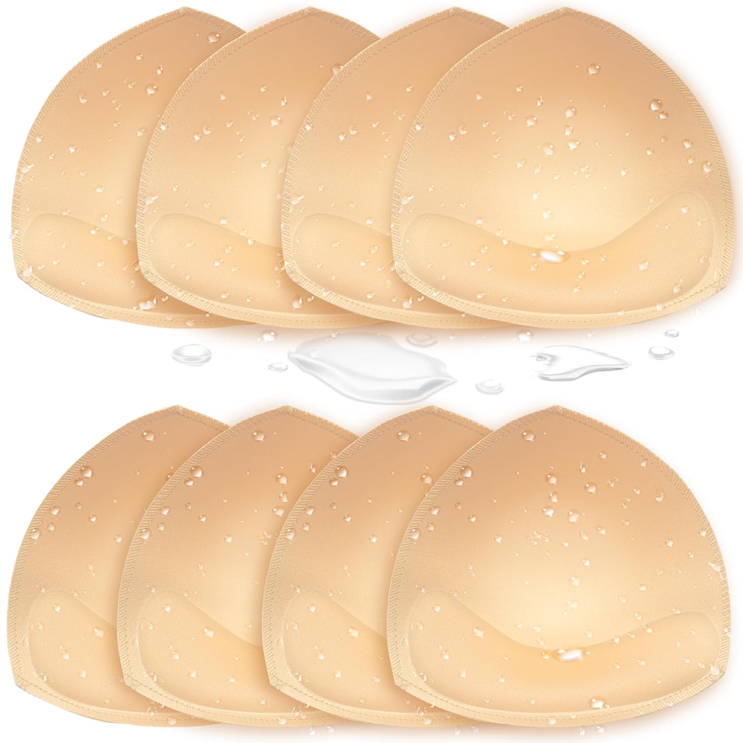 KSang Waterproof Push Up Bra Pads Inserts