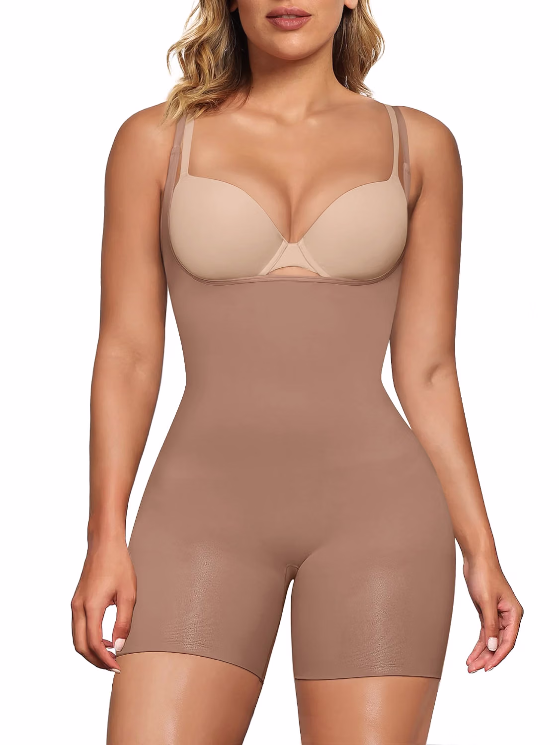 SHAPERX Tummy Control Seamless Bodysuit — image 9