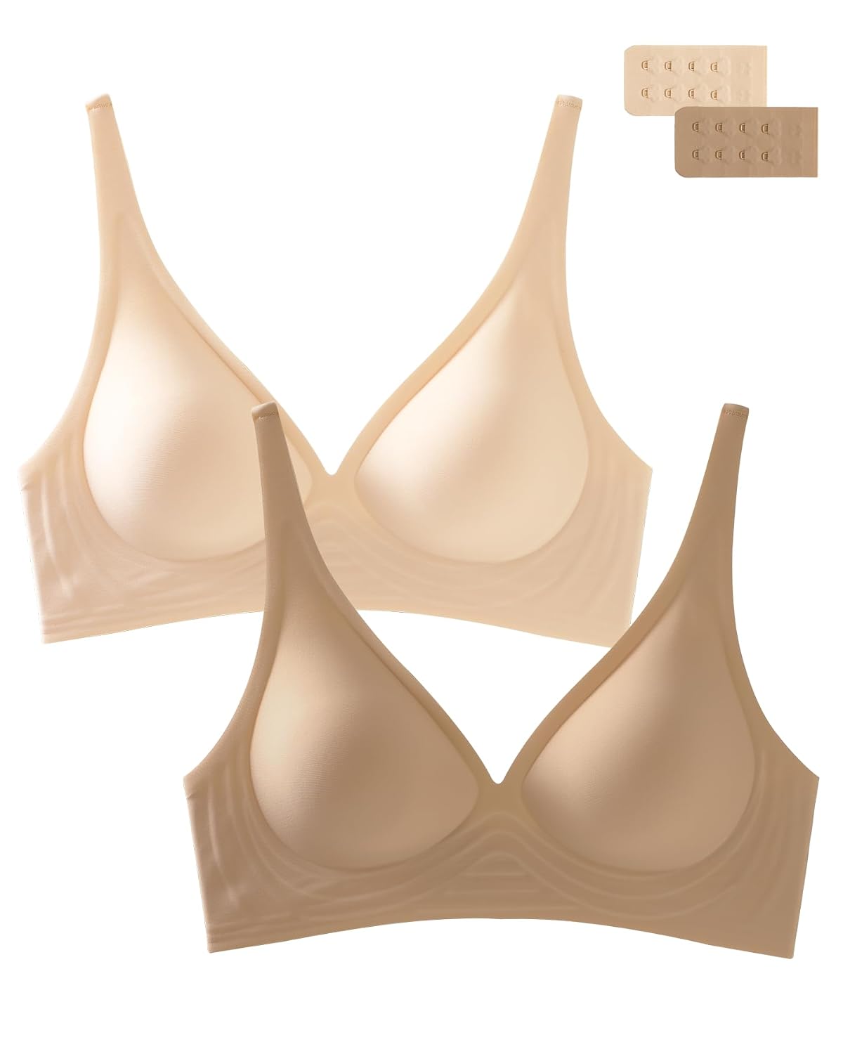 BOUFOR Wireless Push Up Bralette Seamless Jelly Bra — image 7