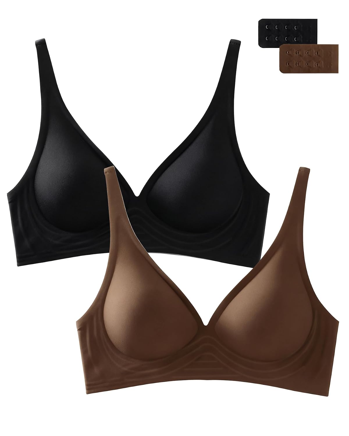 BOUFOR Wireless Push Up Bralette Seamless Jelly Bra — image 8
