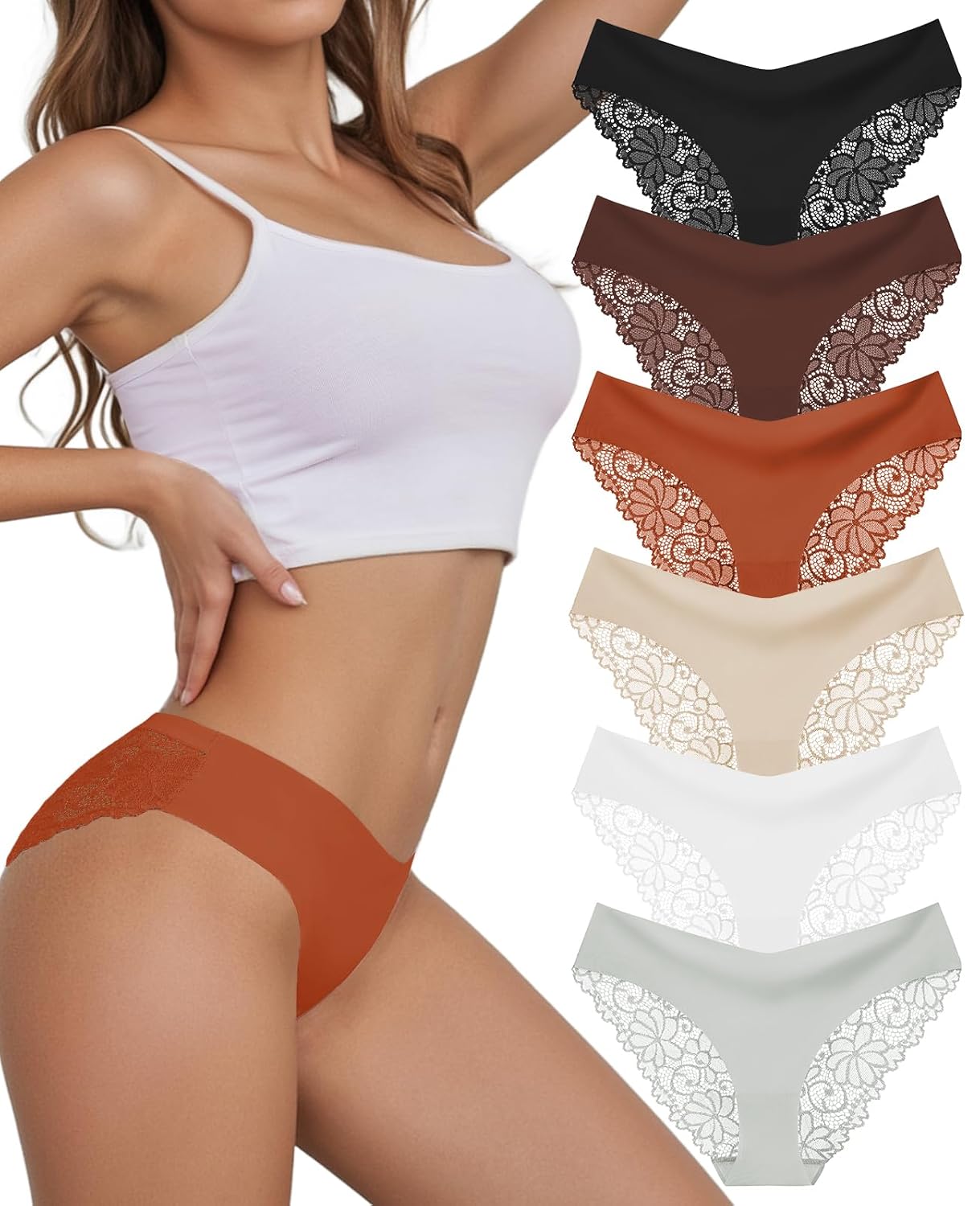 DHFBABY Seamless Lace Cheeky Panties — image 10