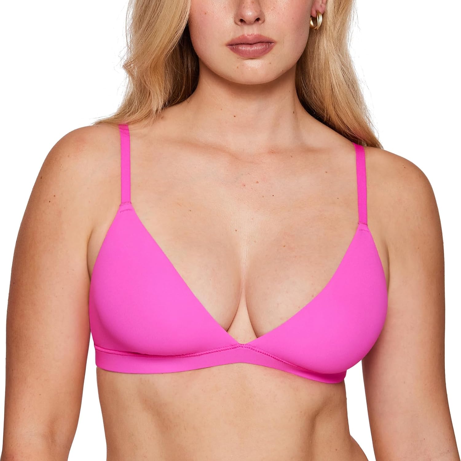 INLYRIC Unlined Triangle Bralette for Women — image 9