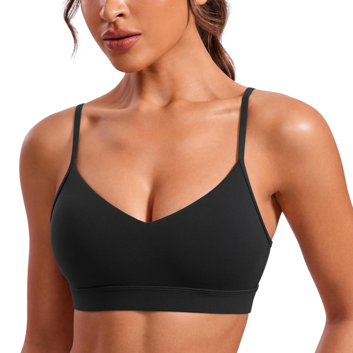 CRZ YOGA Butterluxe V Neck Sports Bra