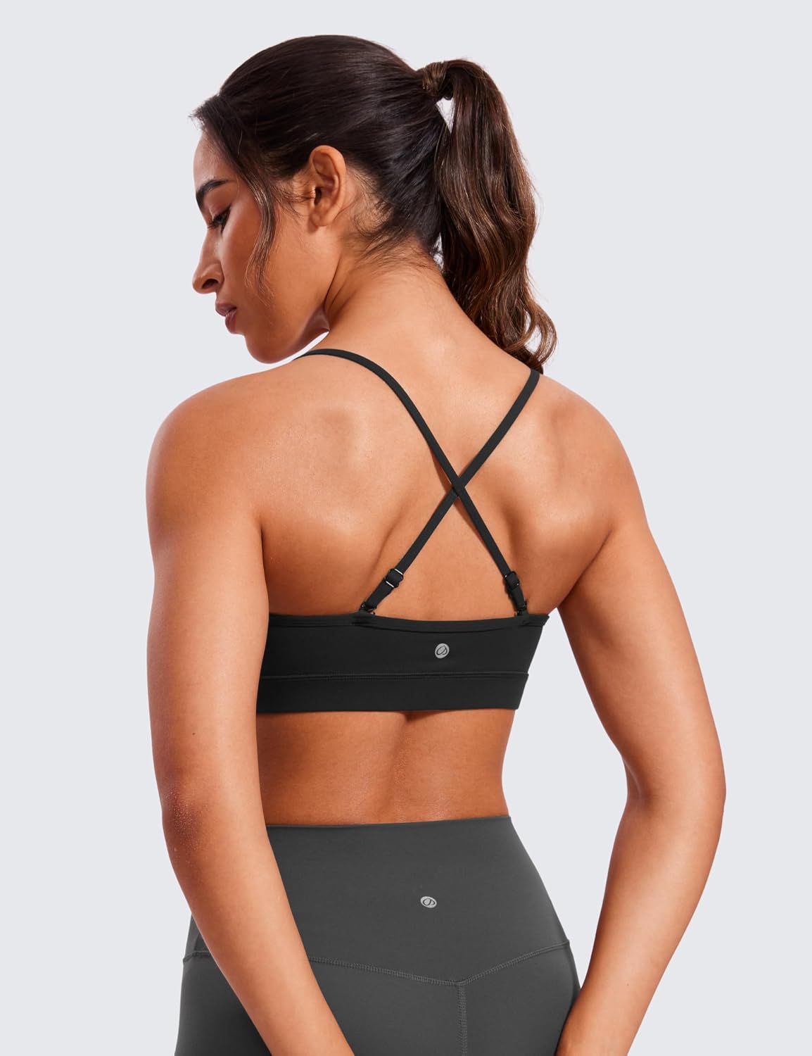 CRZ YOGA Butterluxe V Neck Sports Bra — image 2