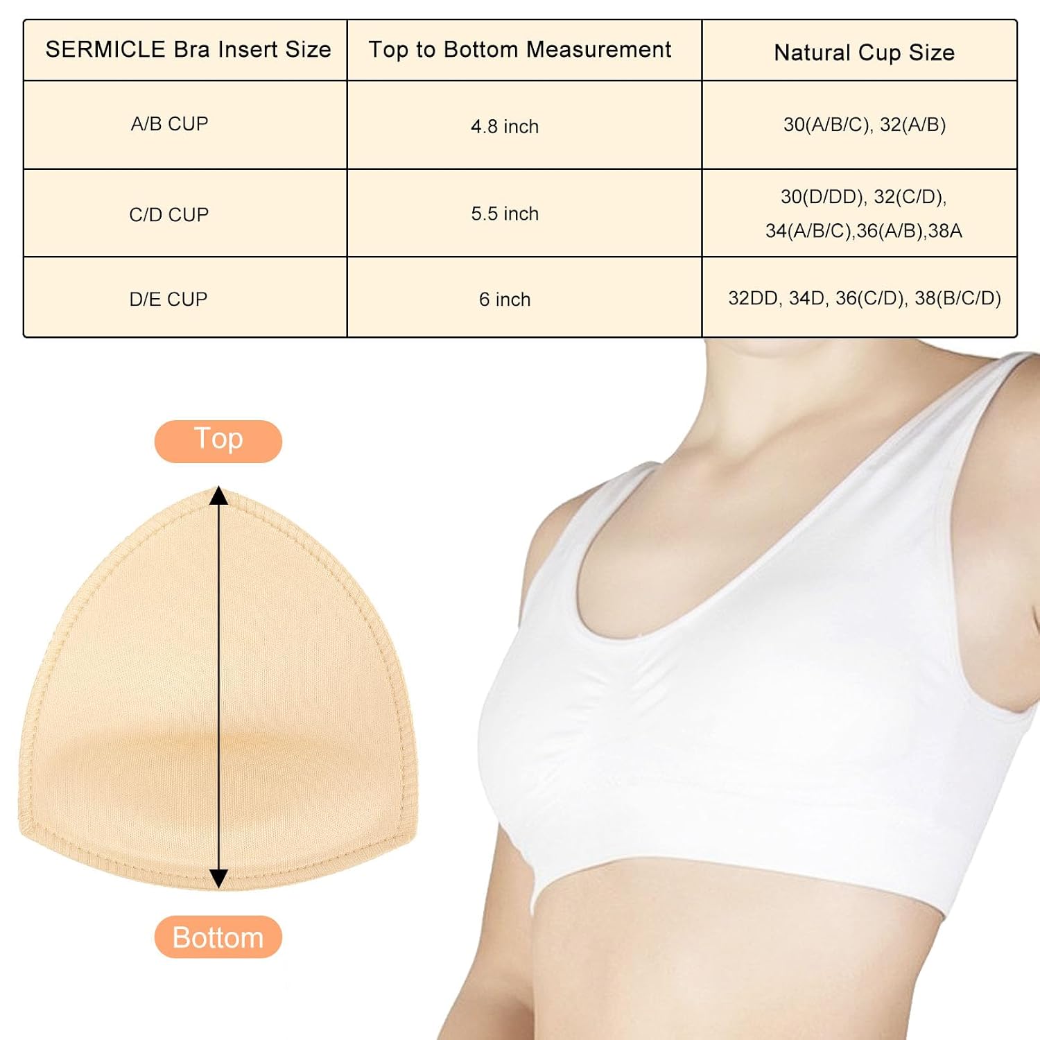 Geckowi Waterproof Swimsuit Bra Inserts Pads — image 3
