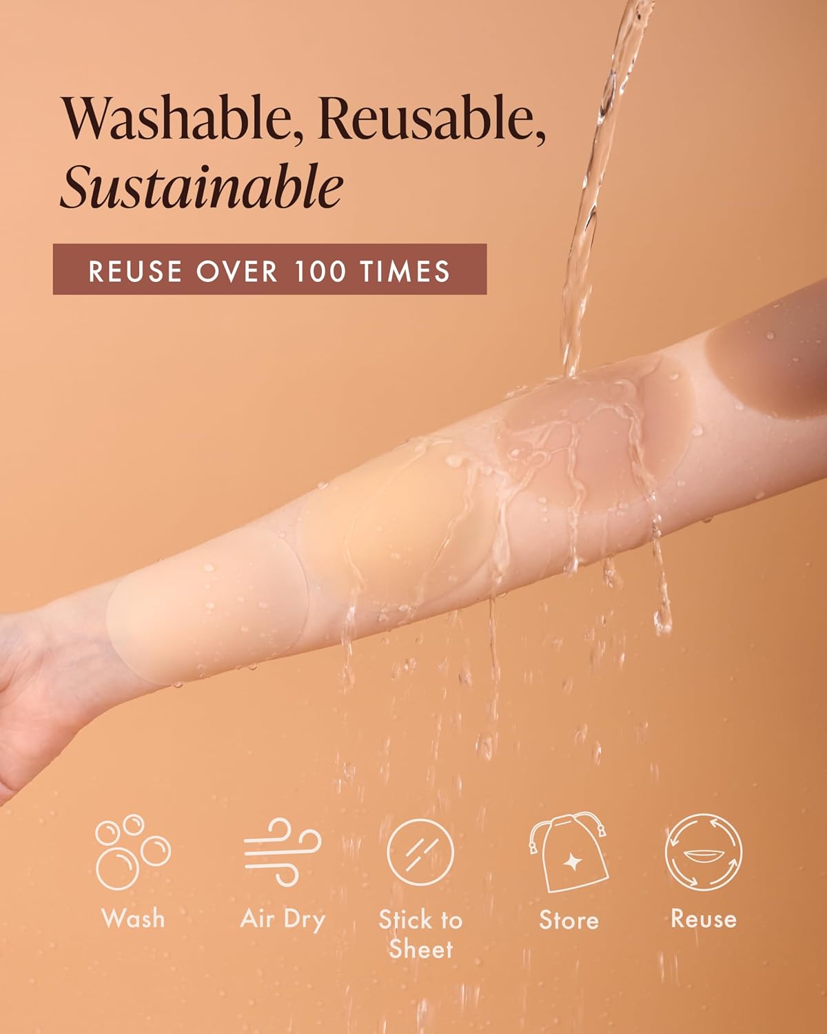 Bare Babe Reusable Sticky Nipple Covers with Lift — image 6