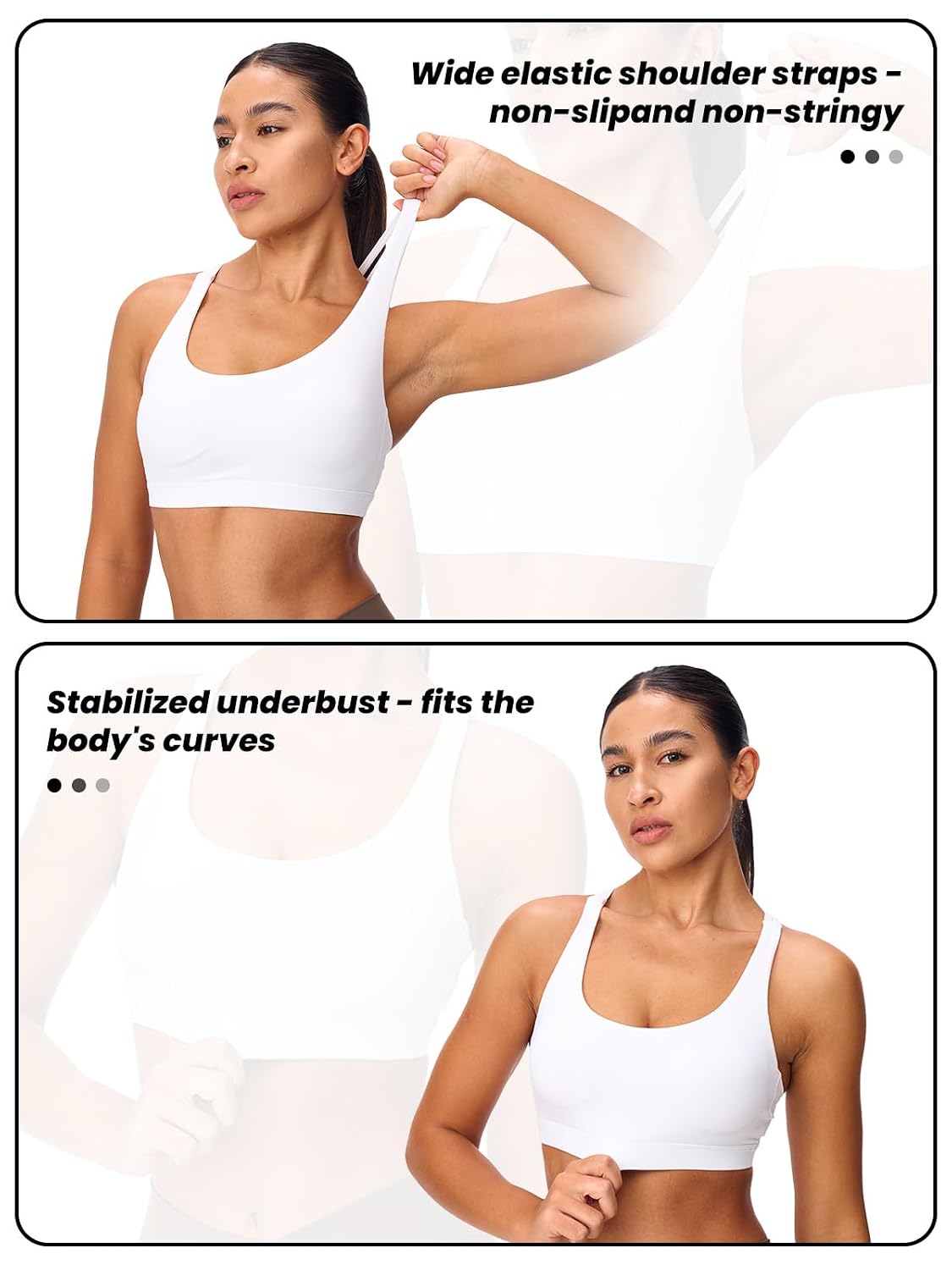 Omwilddo Strappy Sports Bra Criss Cross Back — image 4