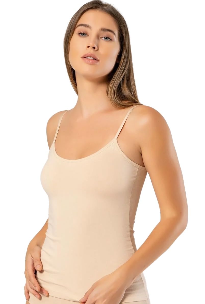 VAVONNE Slim-Fit Cotton Cami Undershirt — image 6