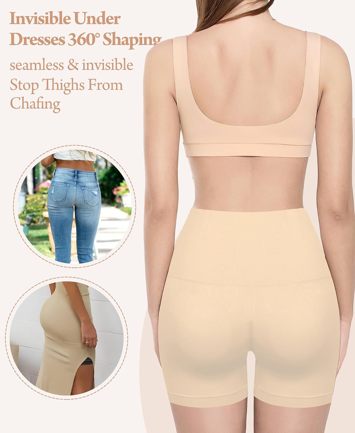 ZENUTA High Waisted Shapewear Shorts with Boning — image 2