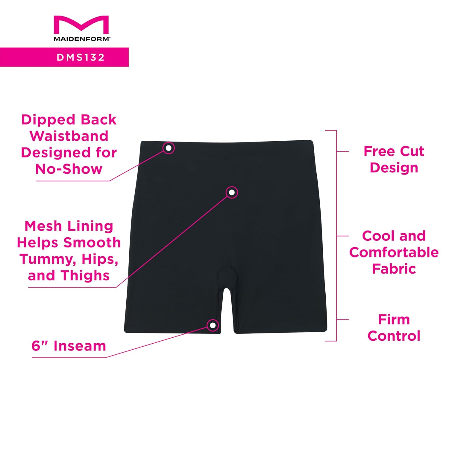 Maidenform Firm Control Shaping Shorts — image 5