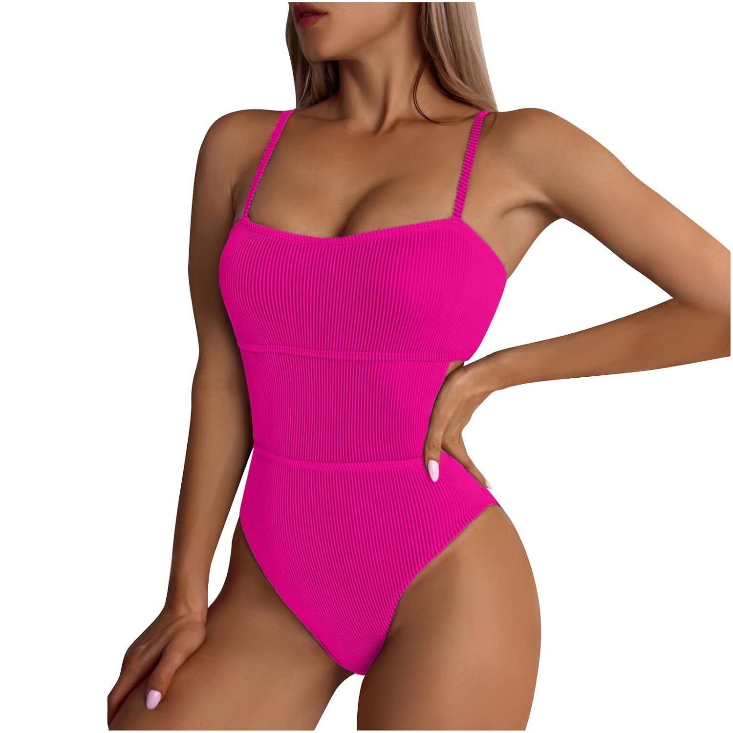 oiangi Women's Slimming Monokini Swimsuit
