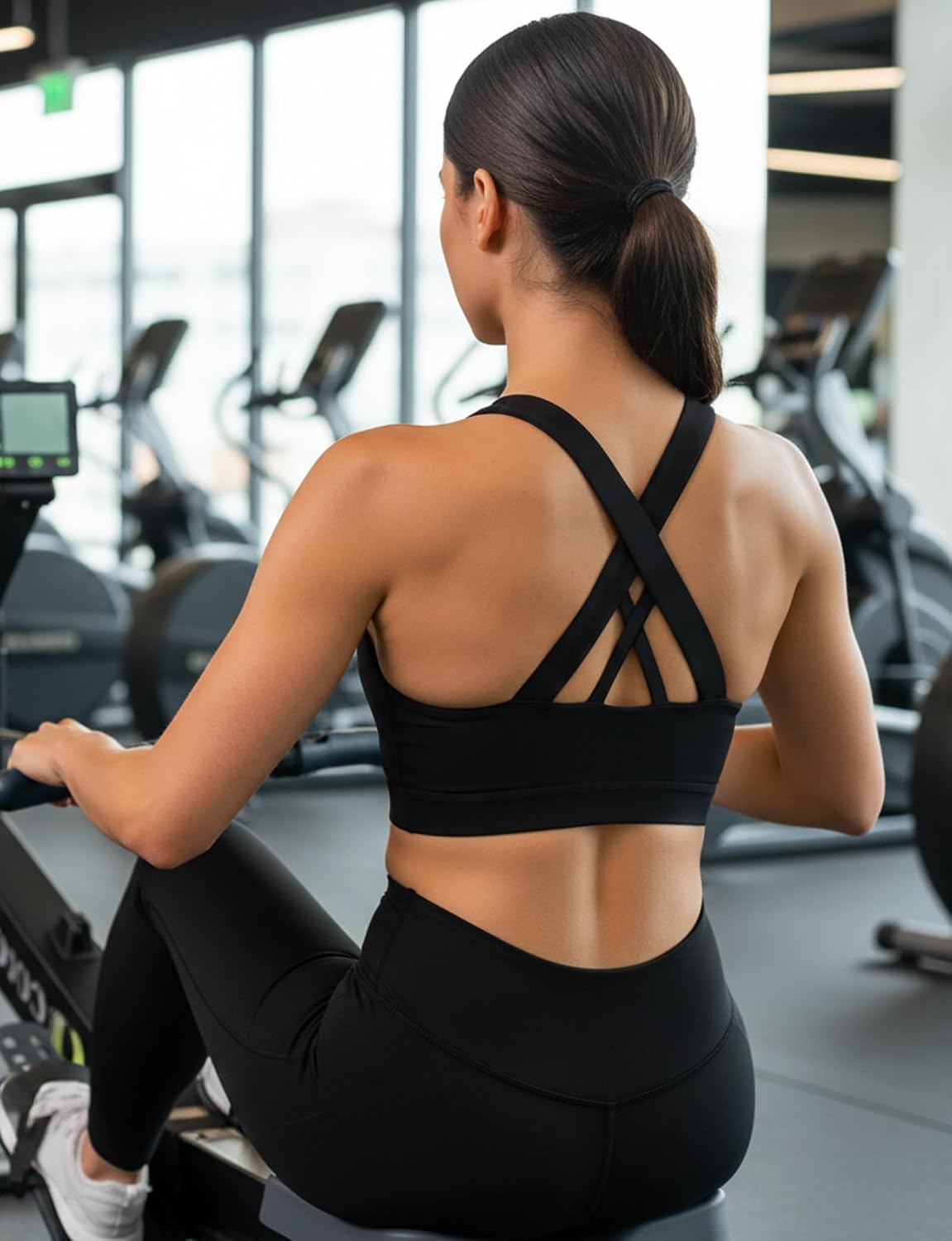 Buauty Criss Cross Sports Bra for Women — image 7