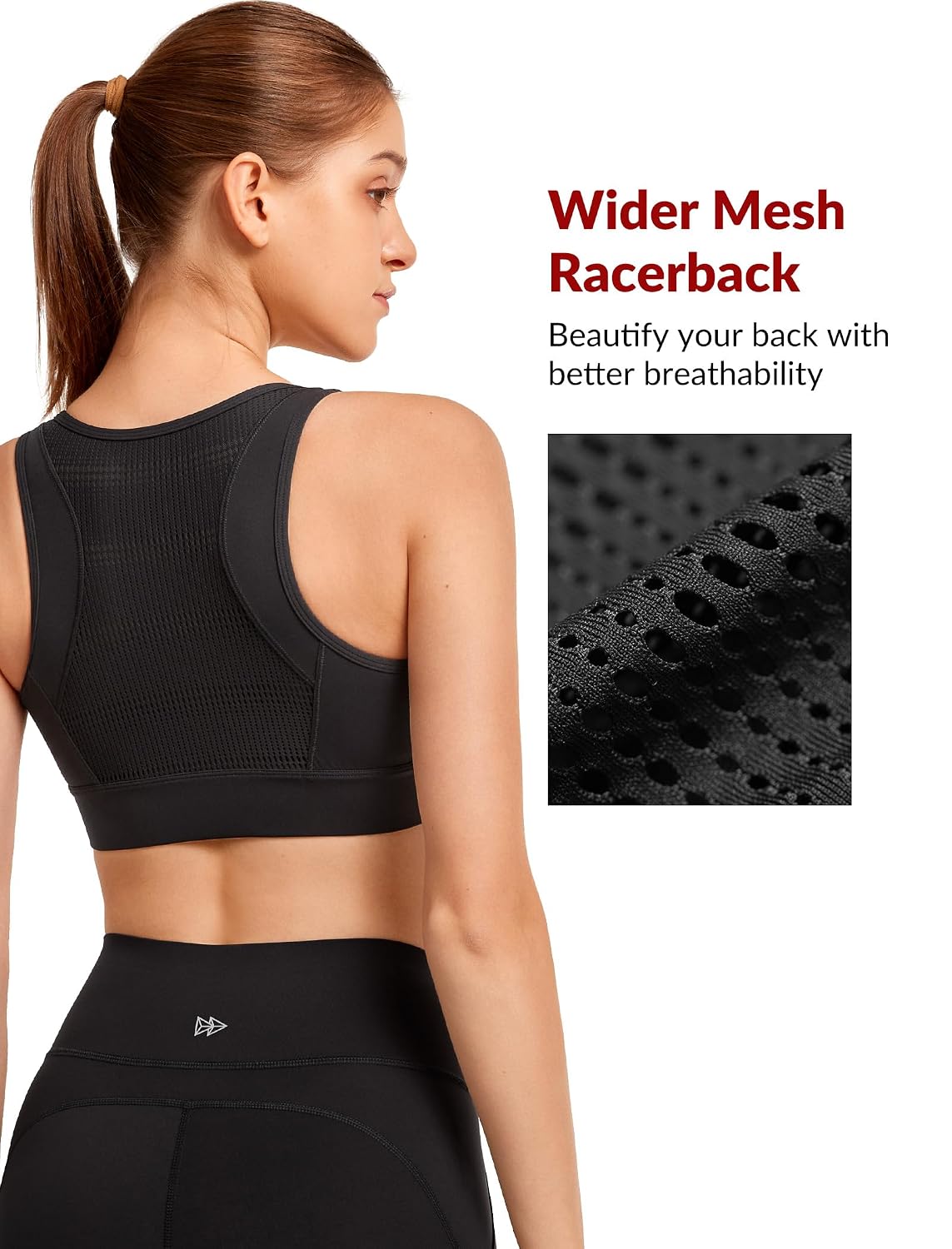 Yvette Front Closure High Impact Sports Bra — image 2