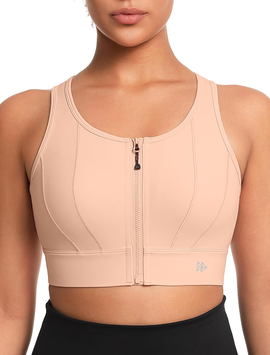 Yvette Front Closure High Impact Sports Bra — image 10