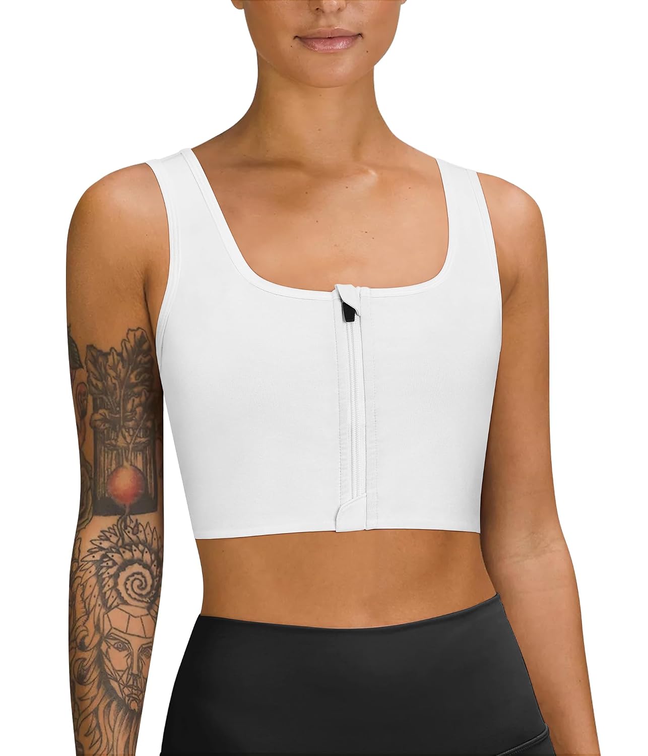 LEINIDINA Tomboy Chest Binder with Front Zipper — image 5