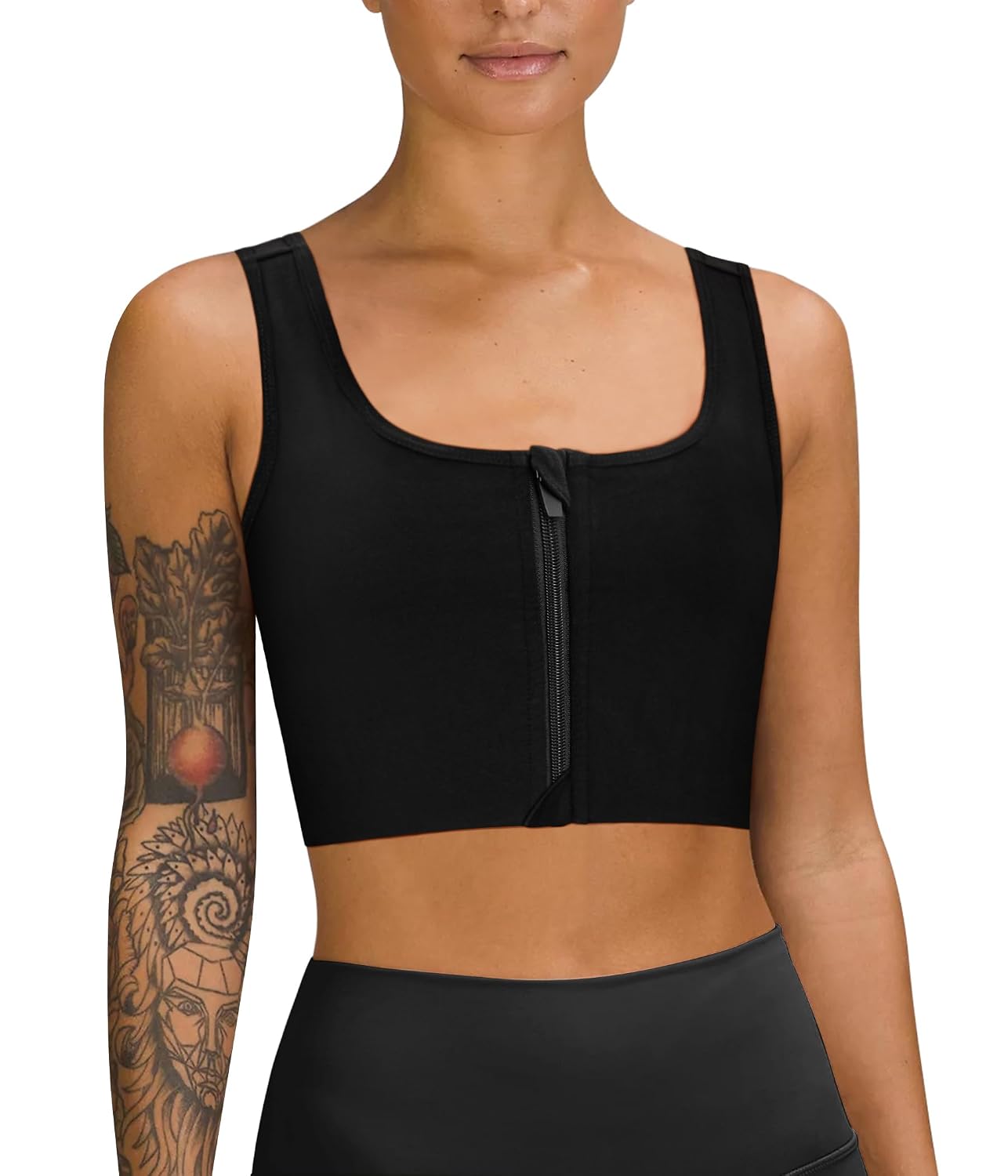 LEINIDINA Tomboy Chest Binder with Front Zipper — image 6