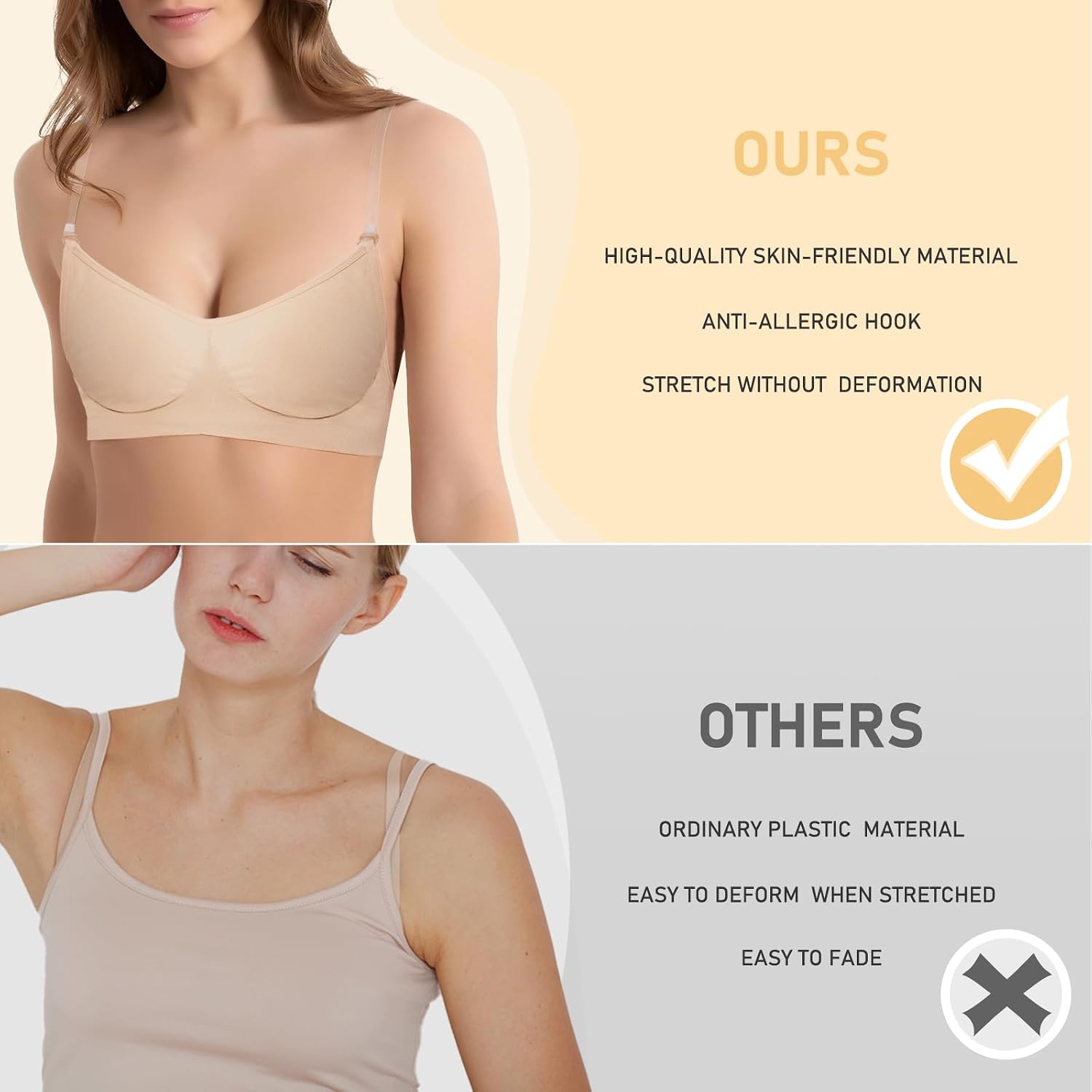 Invisible Clear Bra Straps for Women — image 4