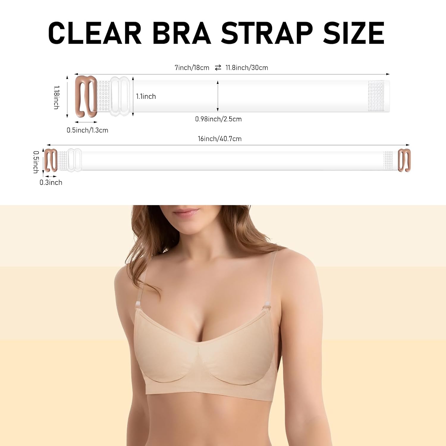 Invisible Clear Bra Straps for Women — image 5