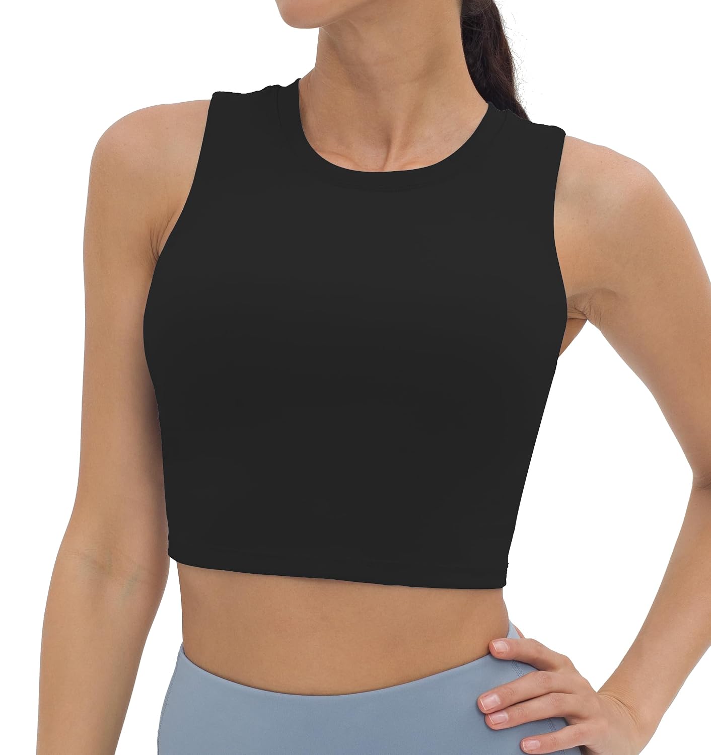 V VOCNI Racerback Nursing Crop Top — image 2