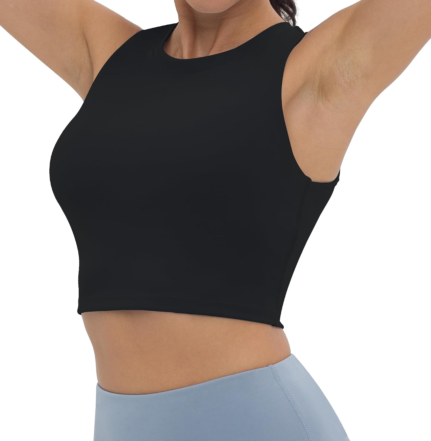 V VOCNI Racerback Nursing Crop Top — image 4