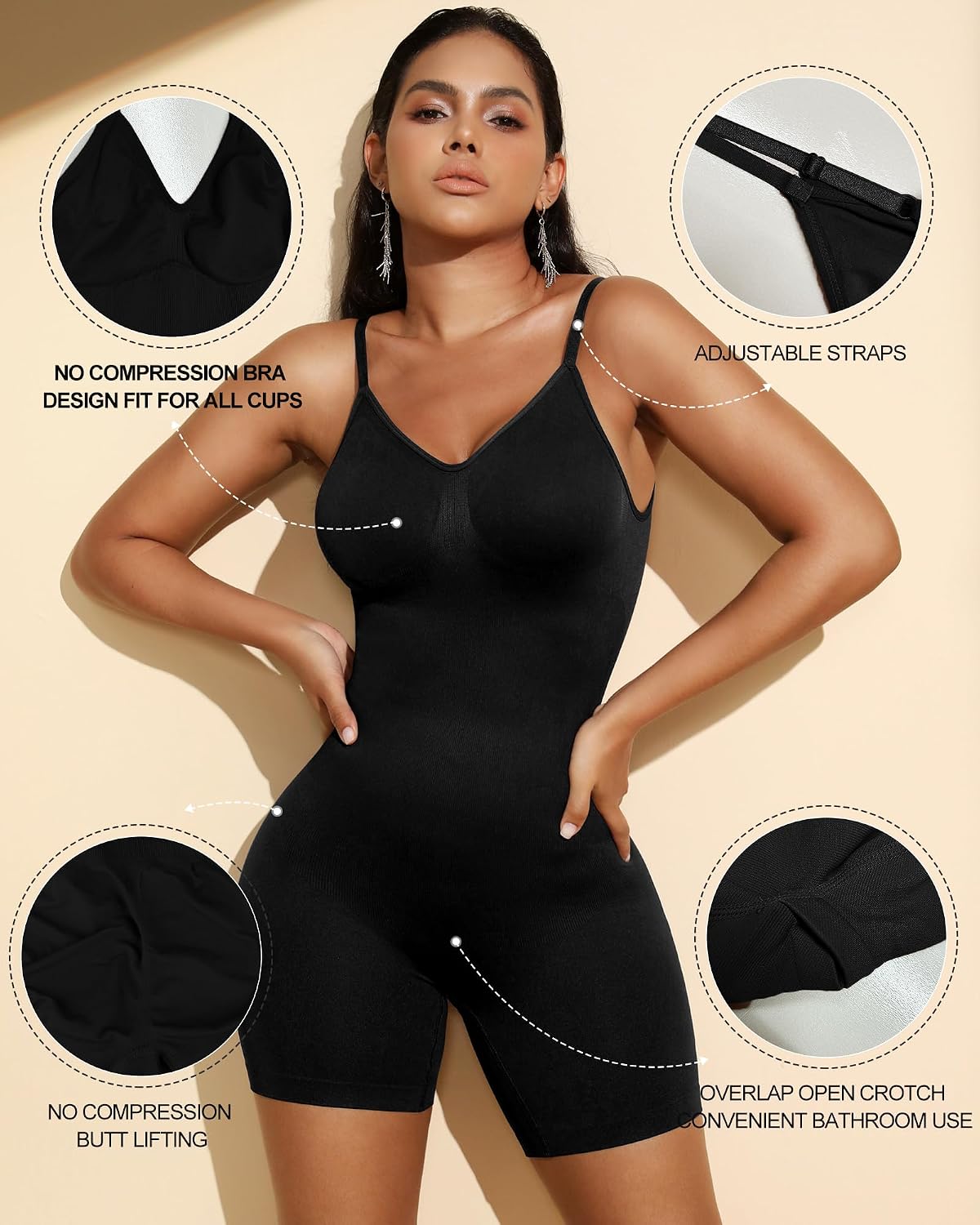 Varaso Seamless Tummy Control Bodysuit — image 3