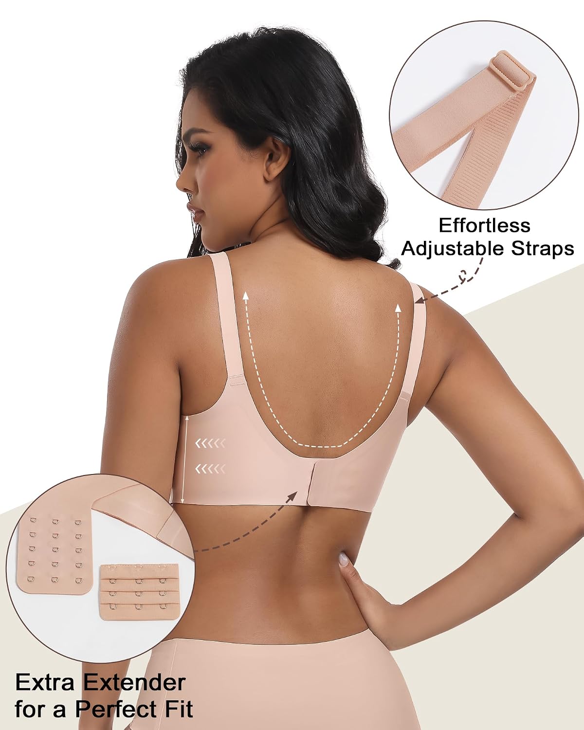 As Fairy Wireless Seamless Pumping Bra for Nursing — image 3