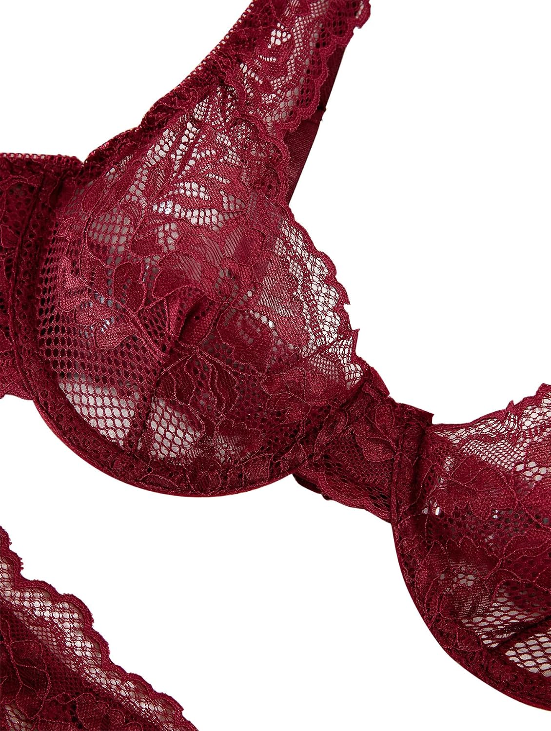 Lilosy Lace Push Up Lingerie Set for Women — image 5