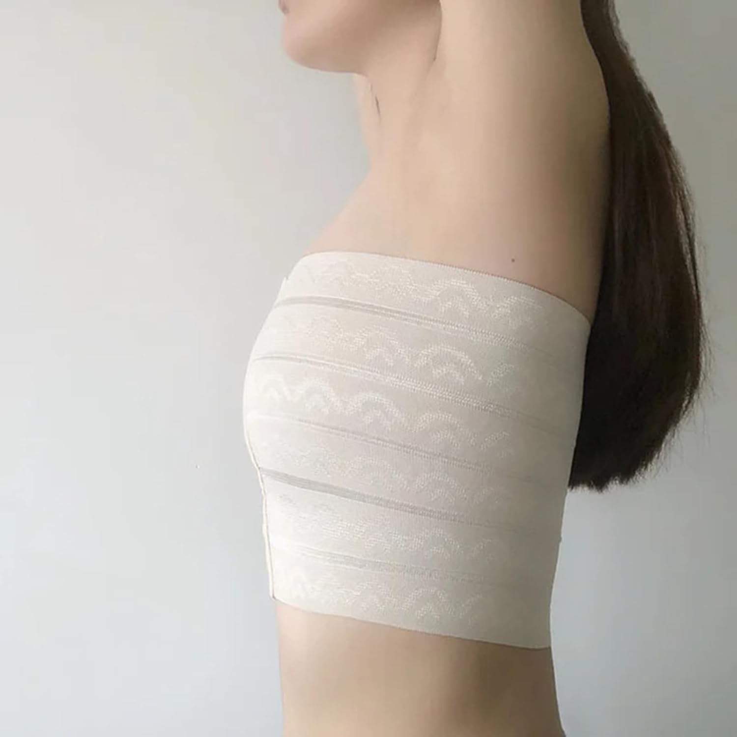 MeiLiZuRL Strapless Elastic Chest Binder Top — image 3
