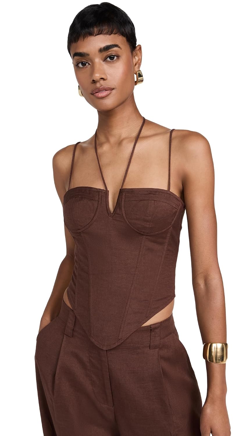 Lioness Del Gato Corset Top
