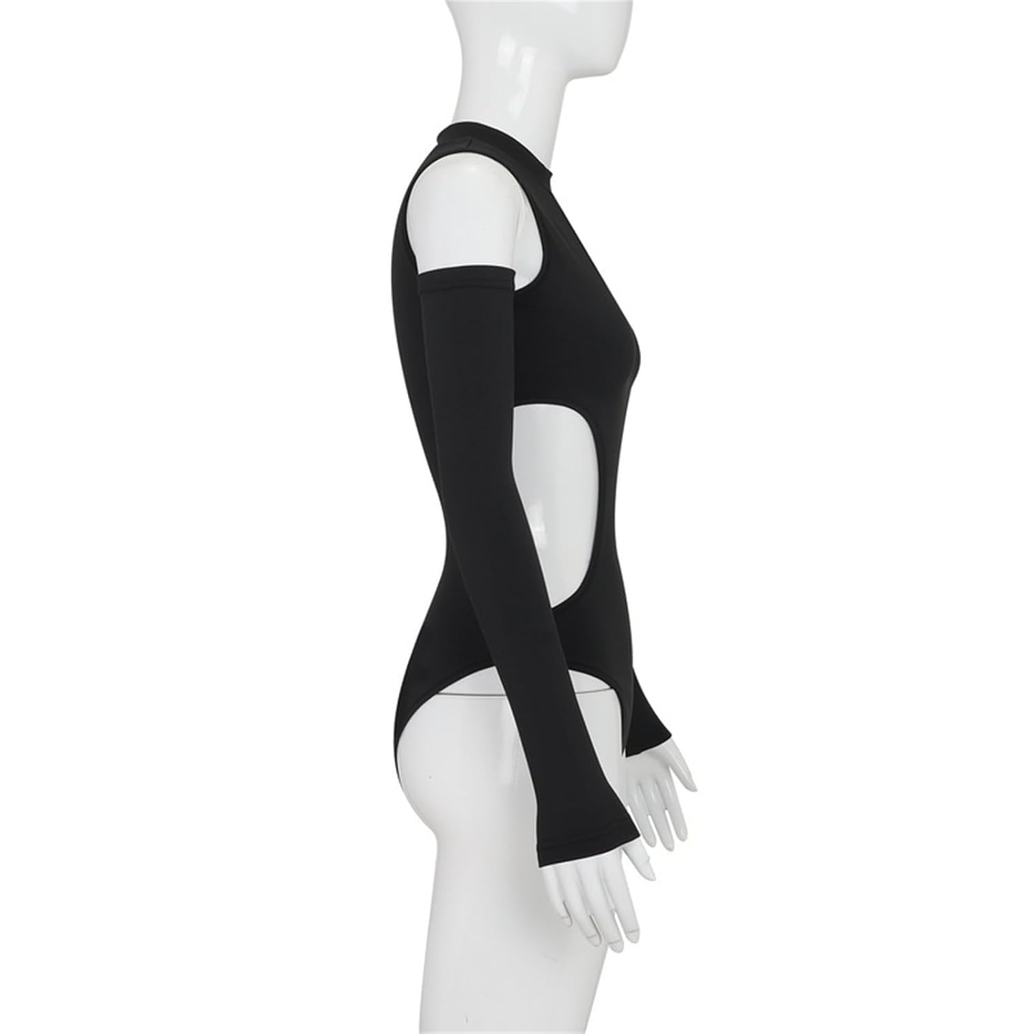 SEXYTINE Y2K Hollow Out Long Sleeve Bodysuit — image 6