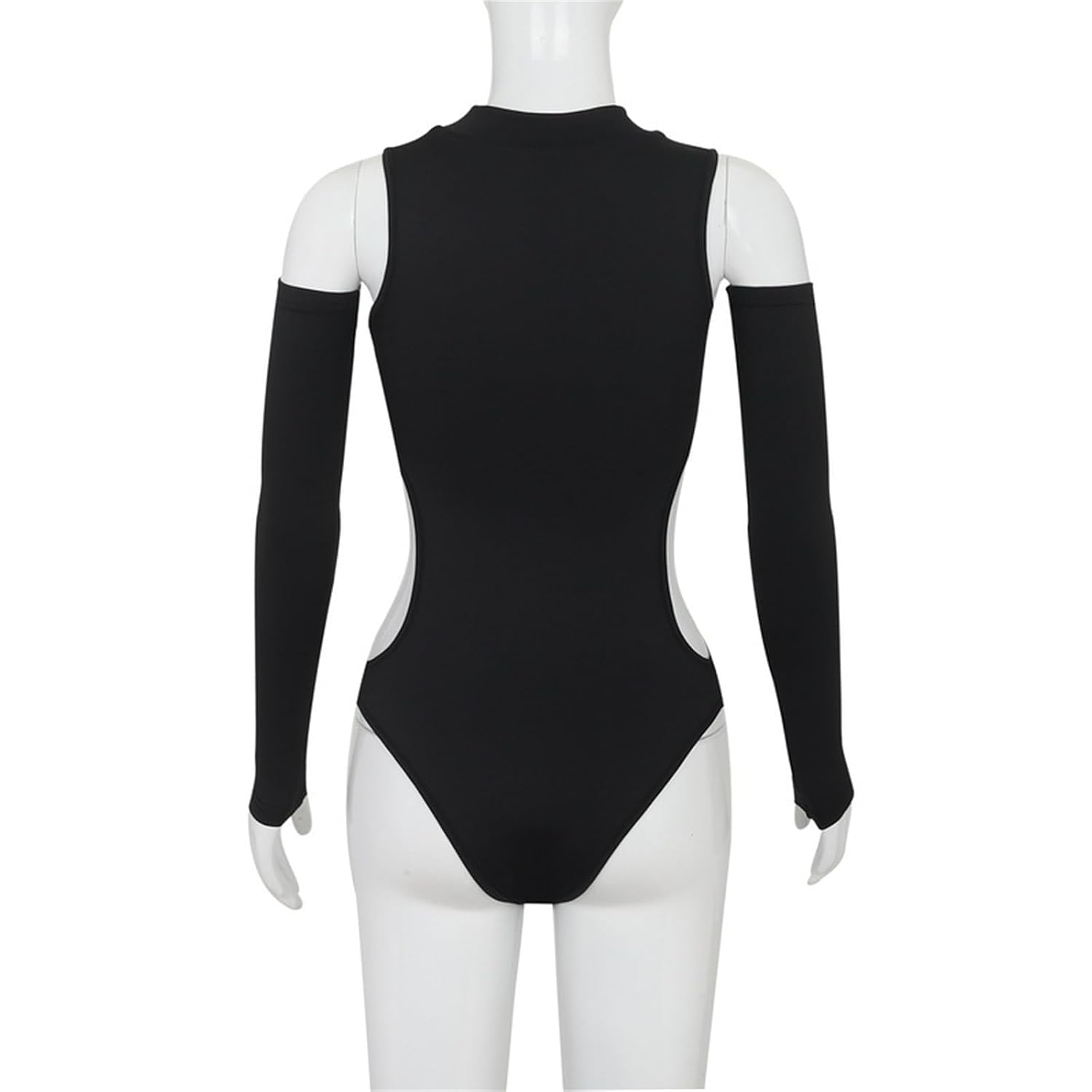 SEXYTINE Y2K Hollow Out Long Sleeve Bodysuit — image 7