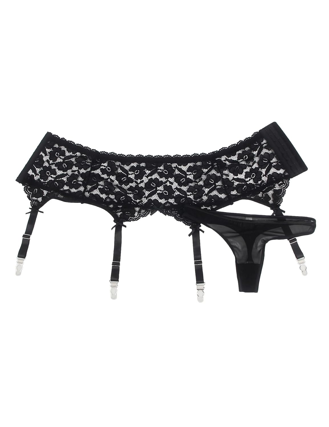 ohyeahlady Floral Lace High Waist Garter Belt — image 7