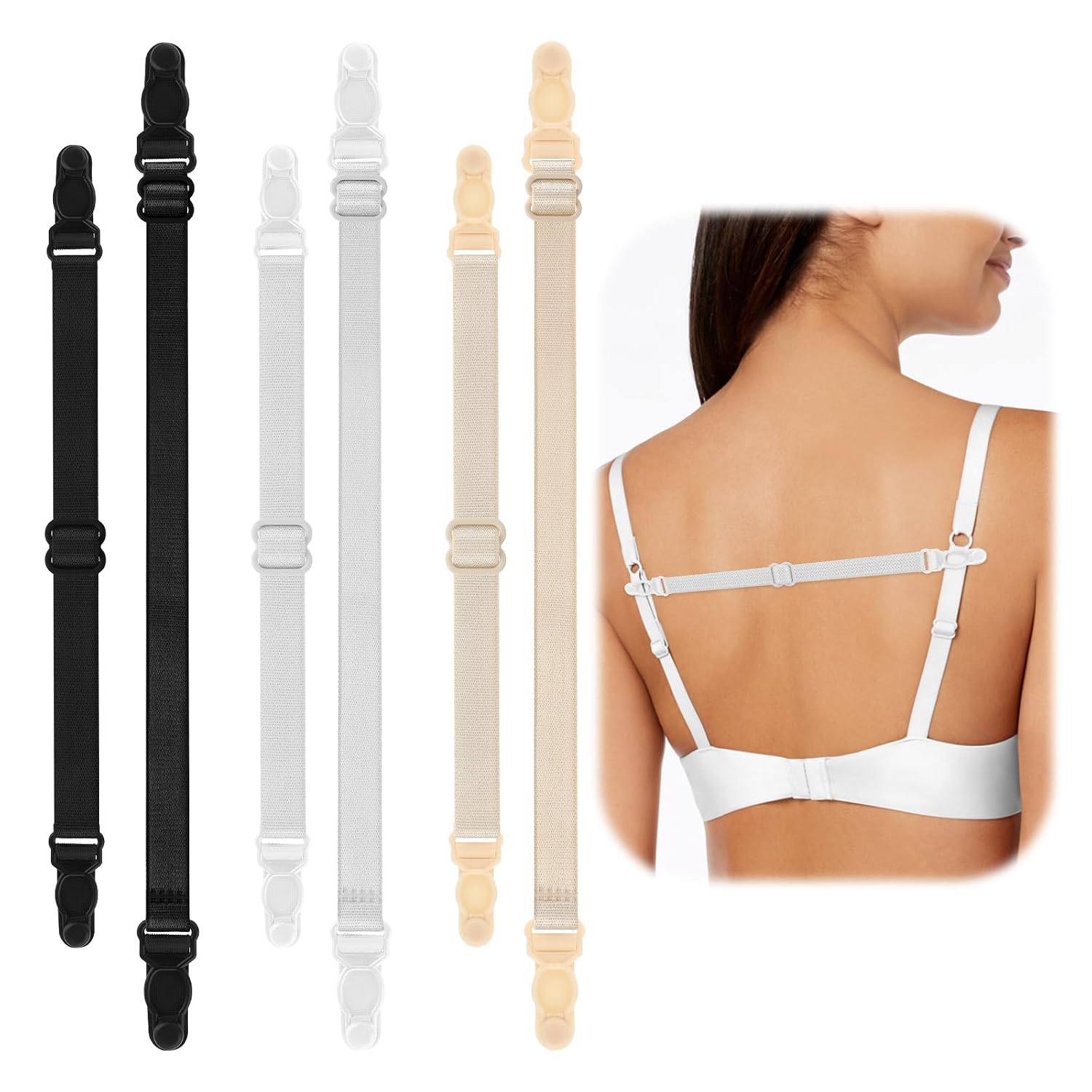Yolev Bra Strap Clips Holders