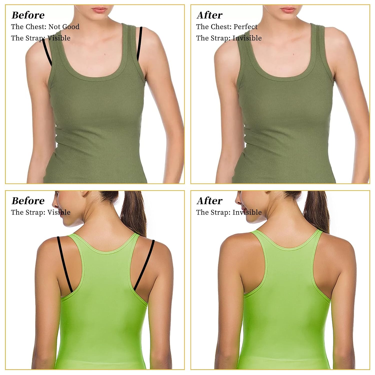 Yolev Bra Strap Clips Holders — image 3