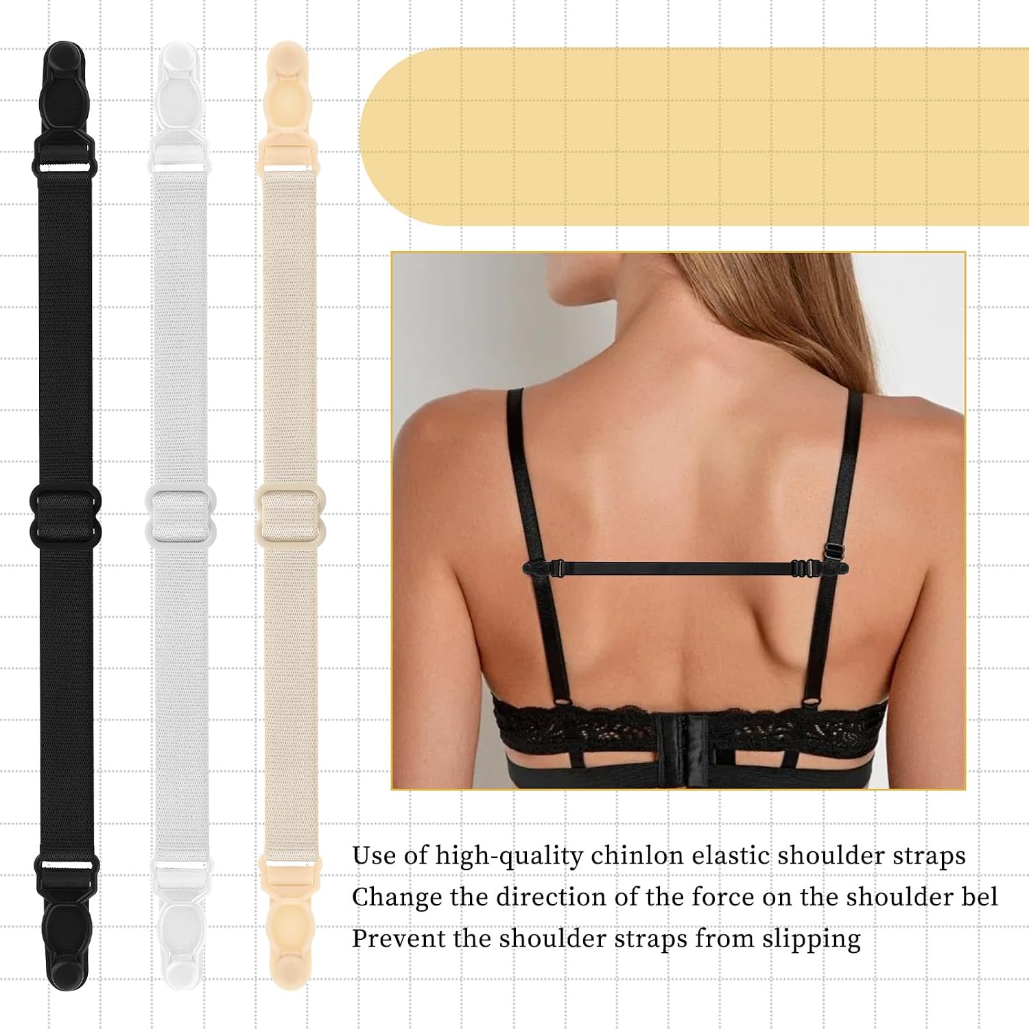 Yolev Bra Strap Clips Holders — image 6