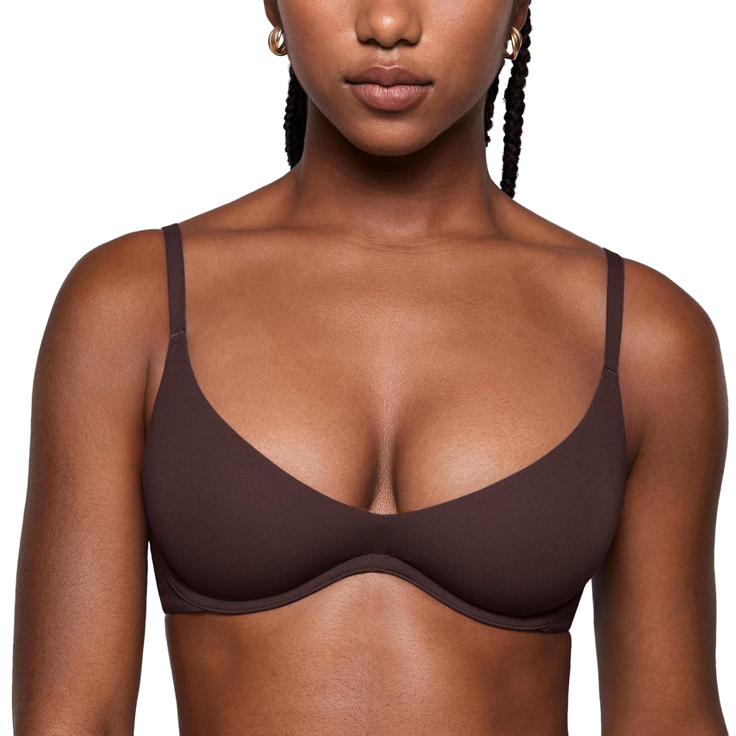 INLYRIC Women's Unlined Balconette Plunge Bra — image 8