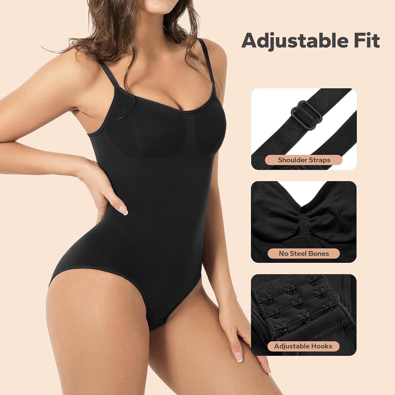 ShaperSwan Seamless Tummy Control Bodysuit — image 5