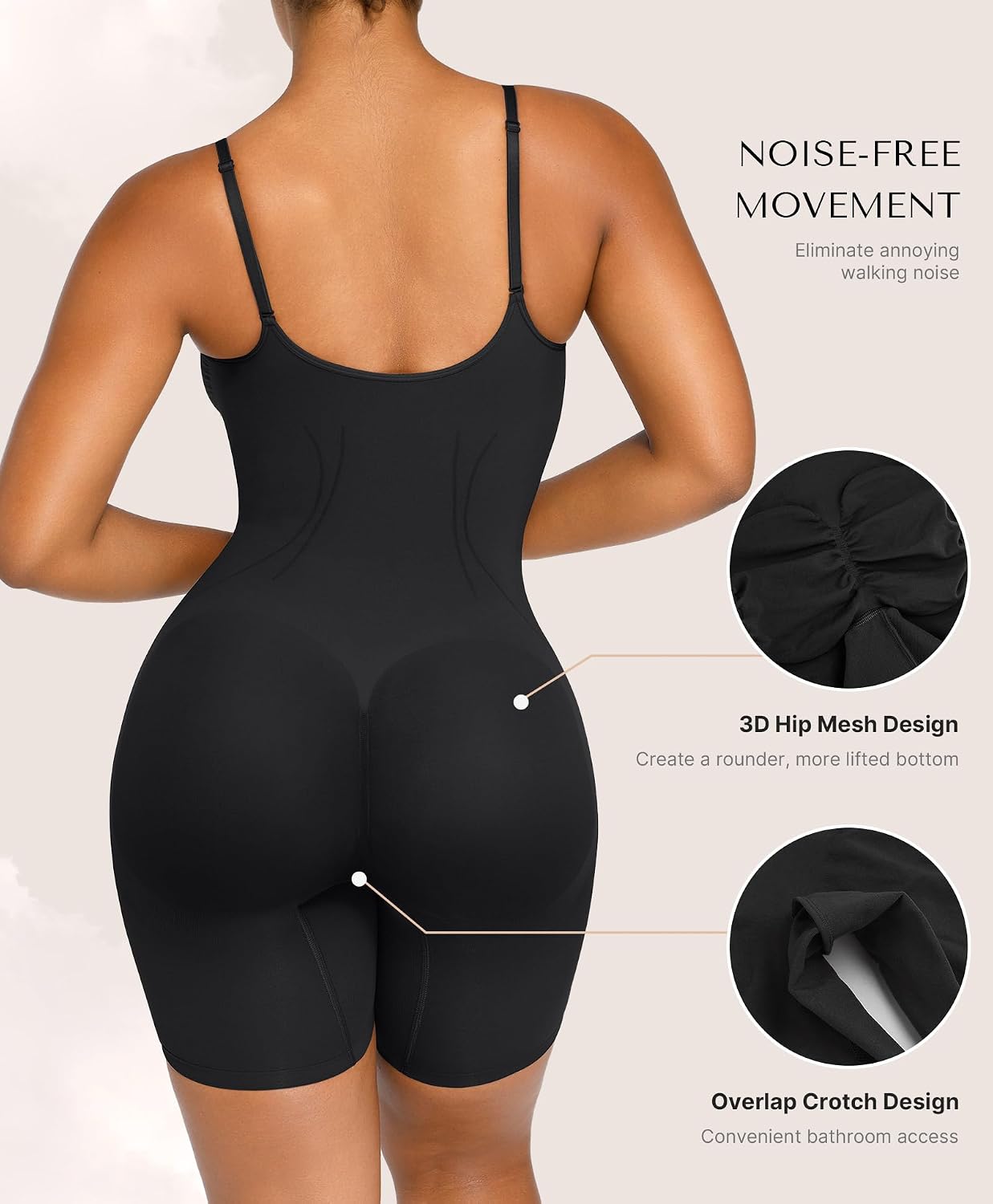 SHAPELLX Seamless Tummy Control Bodysuit — image 5