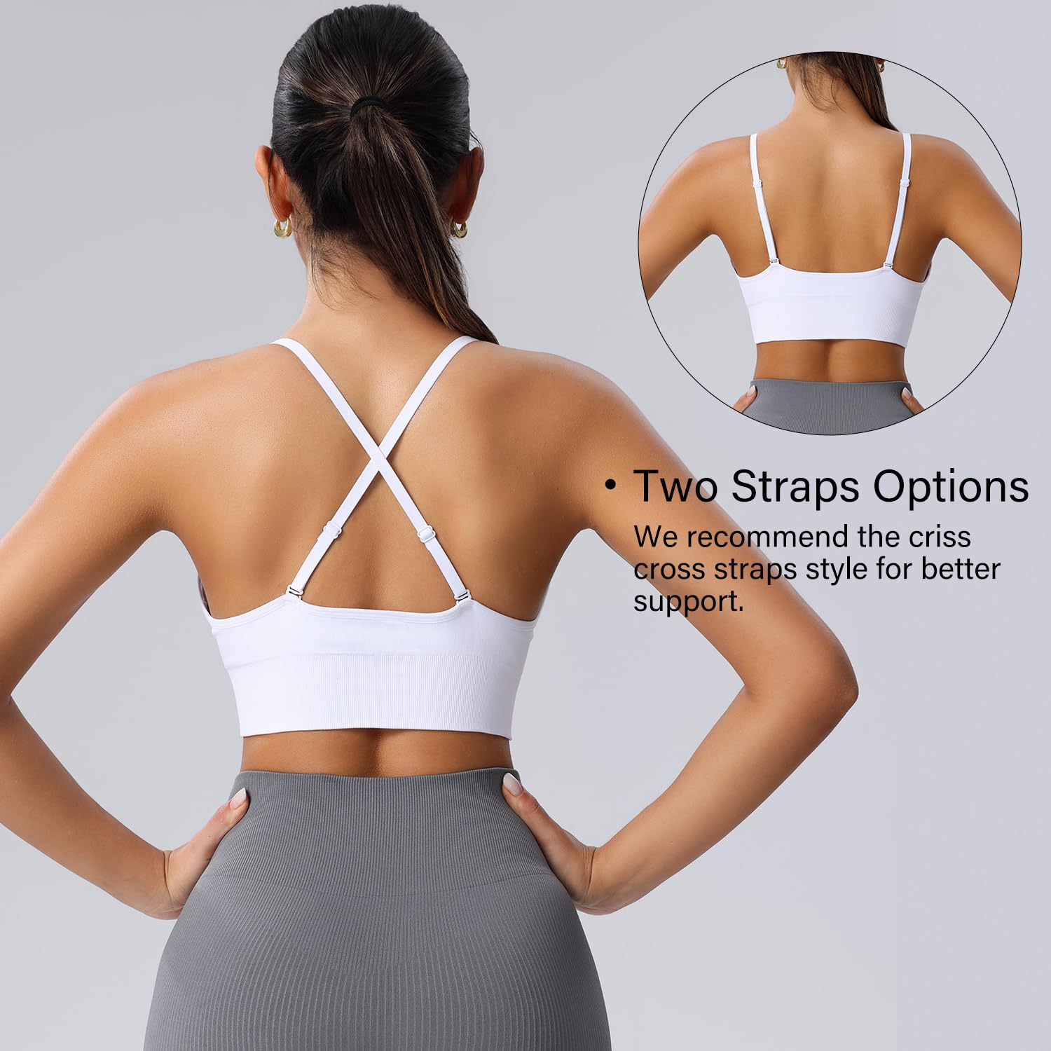 Evercute Women's Seamless Wireless Padded Bralette — image 4