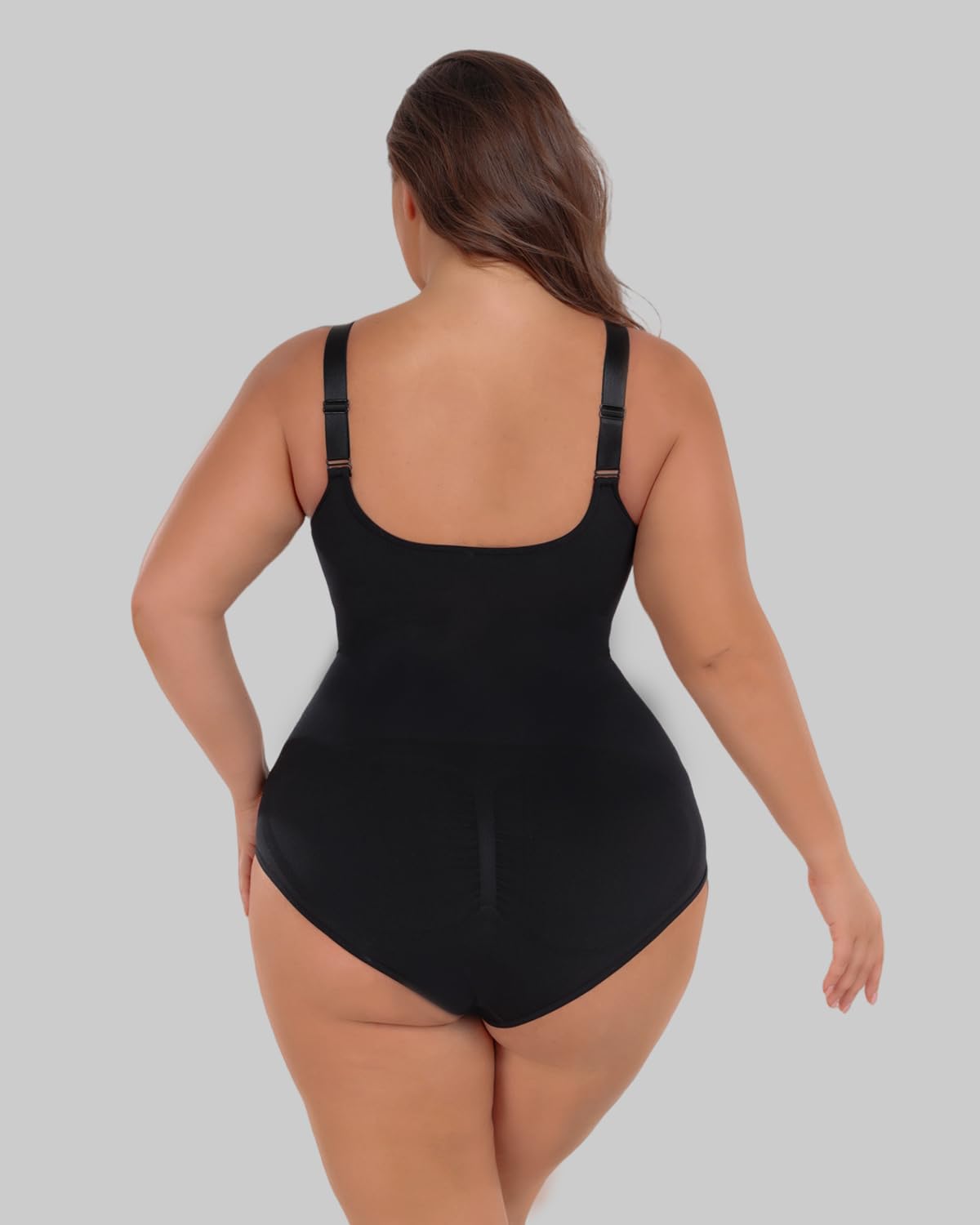 FANCMISTERY Plus Size Tummy Control Bodysuit — image 2