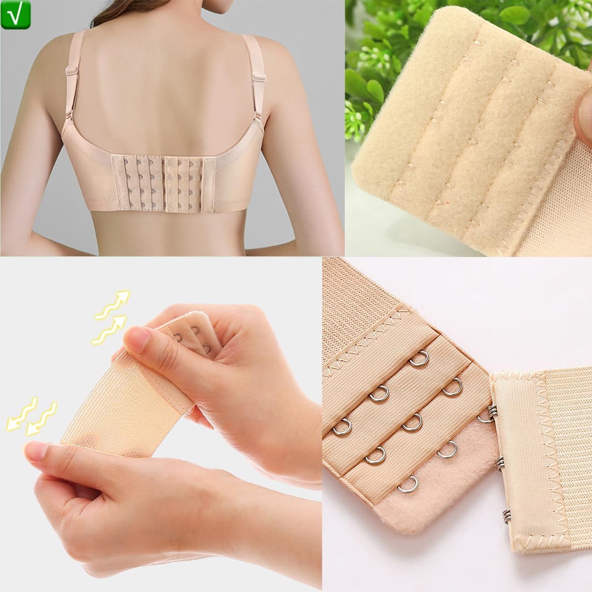Bulrash Bra Strap Clips and Extenders Set — image 5
