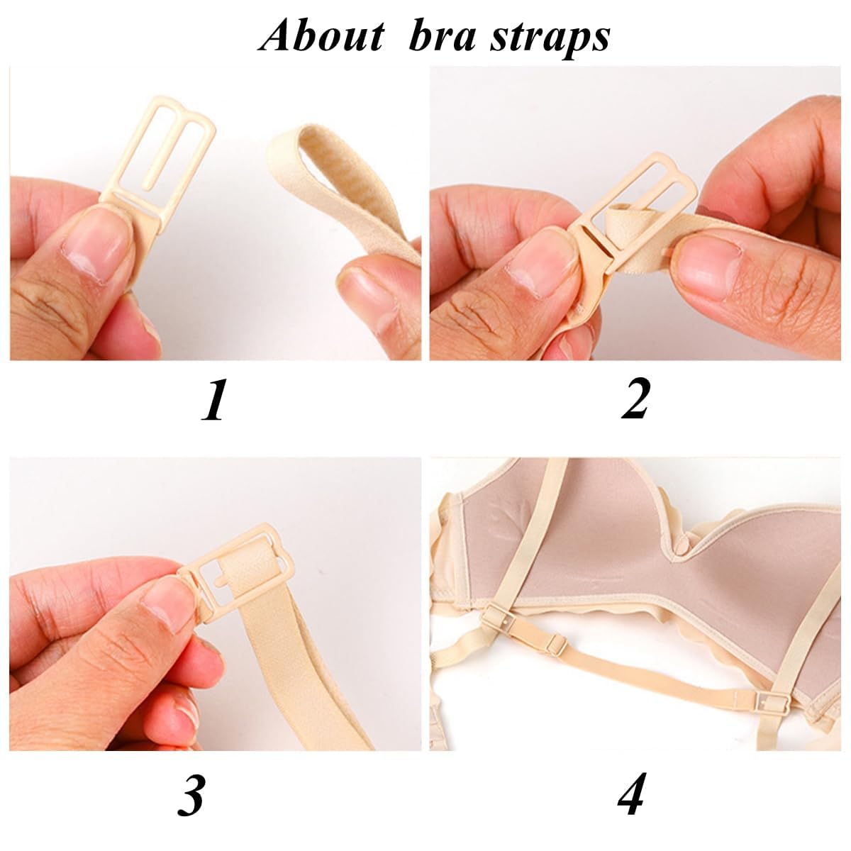 Bulrash Bra Strap Clips and Extenders Set — image 7