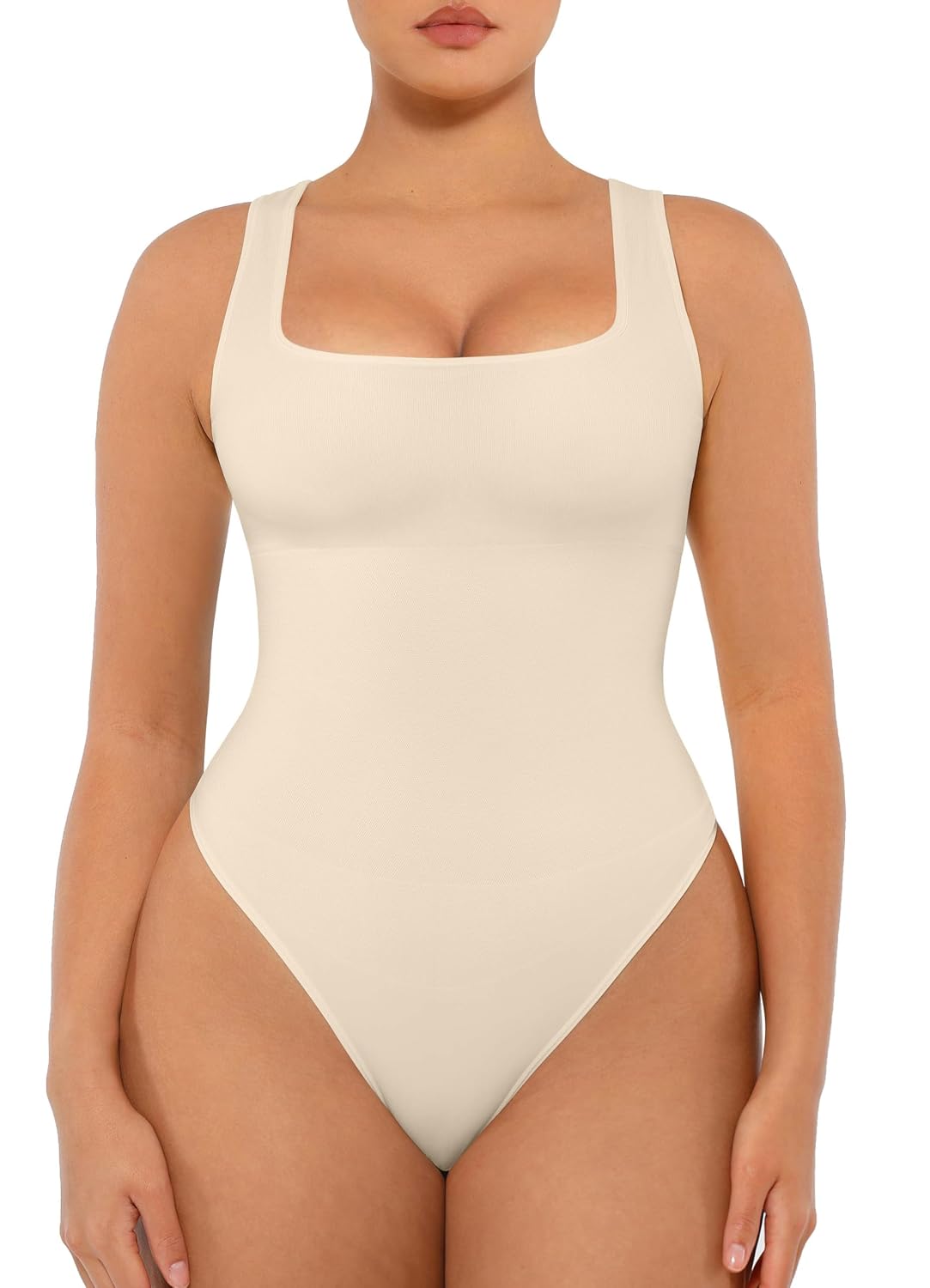 FeelinGirl Seamless Square Neck Tummy Control Bodysuit — image 10