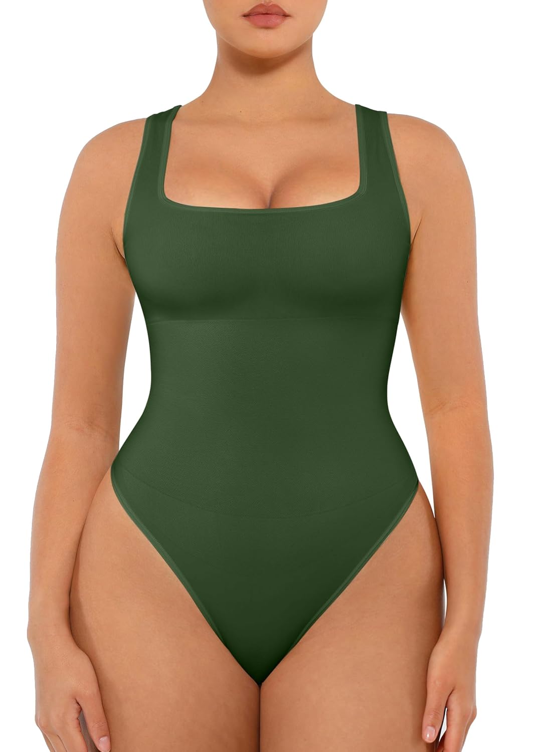 FeelinGirl Seamless Square Neck Tummy Control Bodysuit — image 11