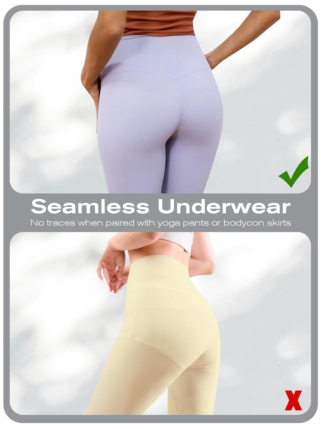 tichers Seamless No Show Panties 6 Pack — image 4