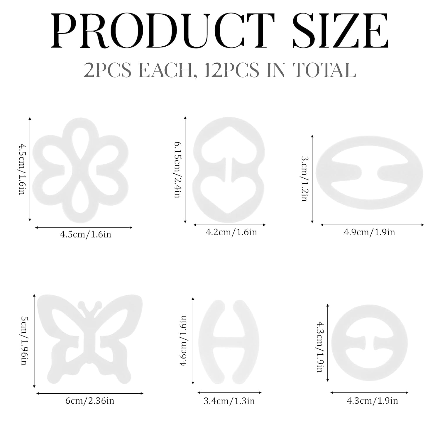 Vin Beauty Bra Strap Clips Holders — image 2